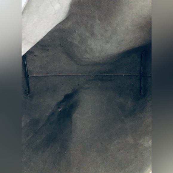 SAINT LAURENT•TOTE BAG W/WALLET•GRAY•NWOT - Picture 10 of 16